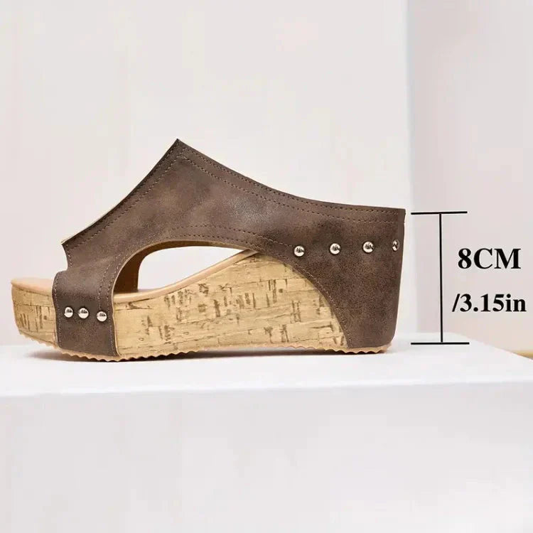 Luna™ | Stilfulde ortopædiske wedge-sandaler